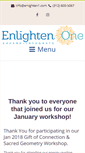 Mobile Screenshot of enlighten1.com